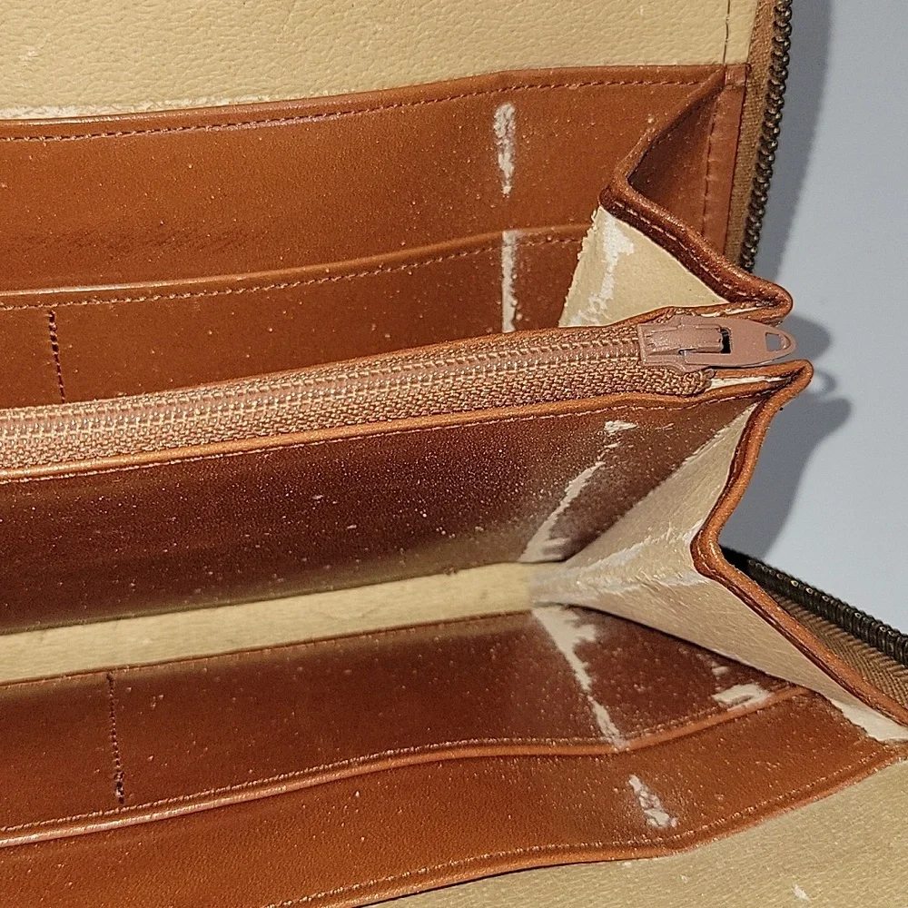 Vintage Dooney & Bourke Pebbled Leather Waist Belt Bag